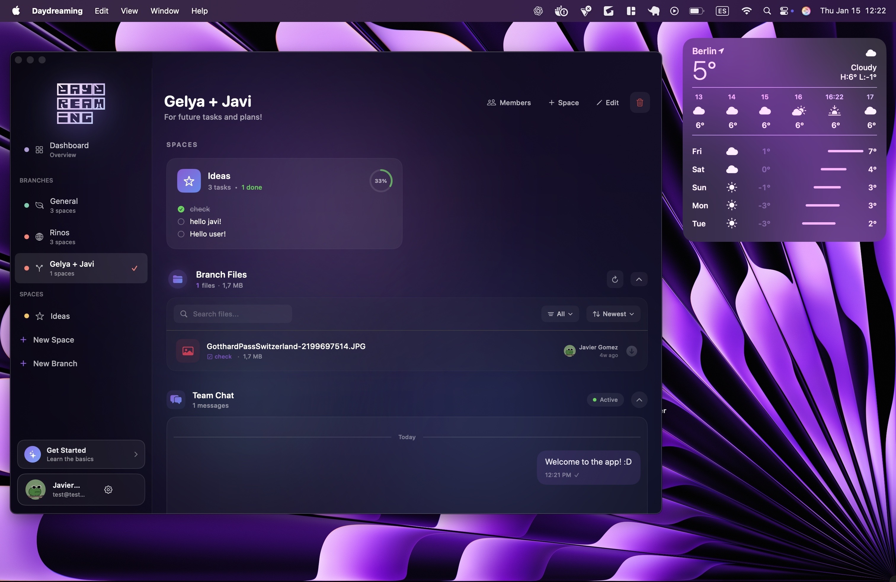 Glassmorphism UI