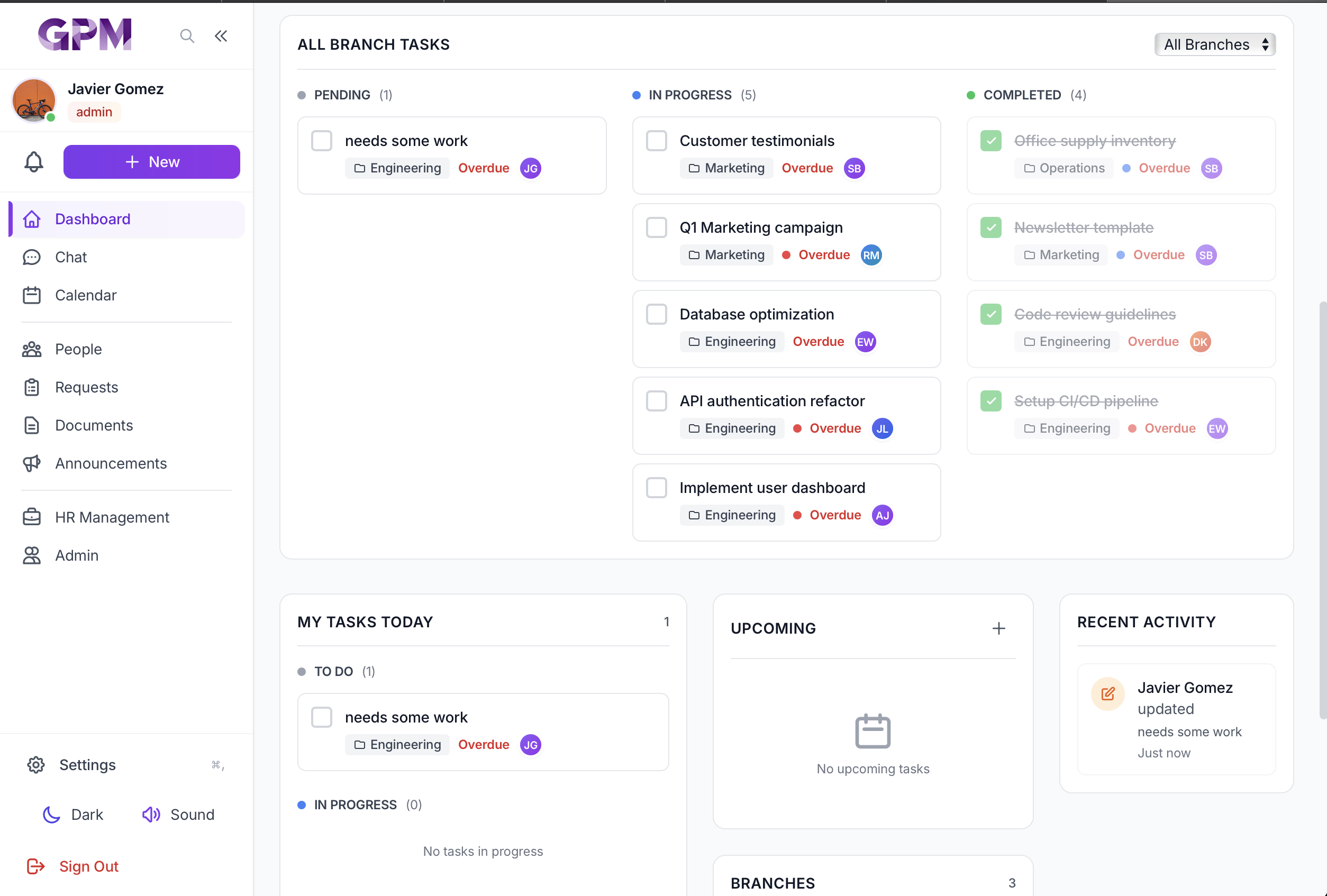 Real-time chat