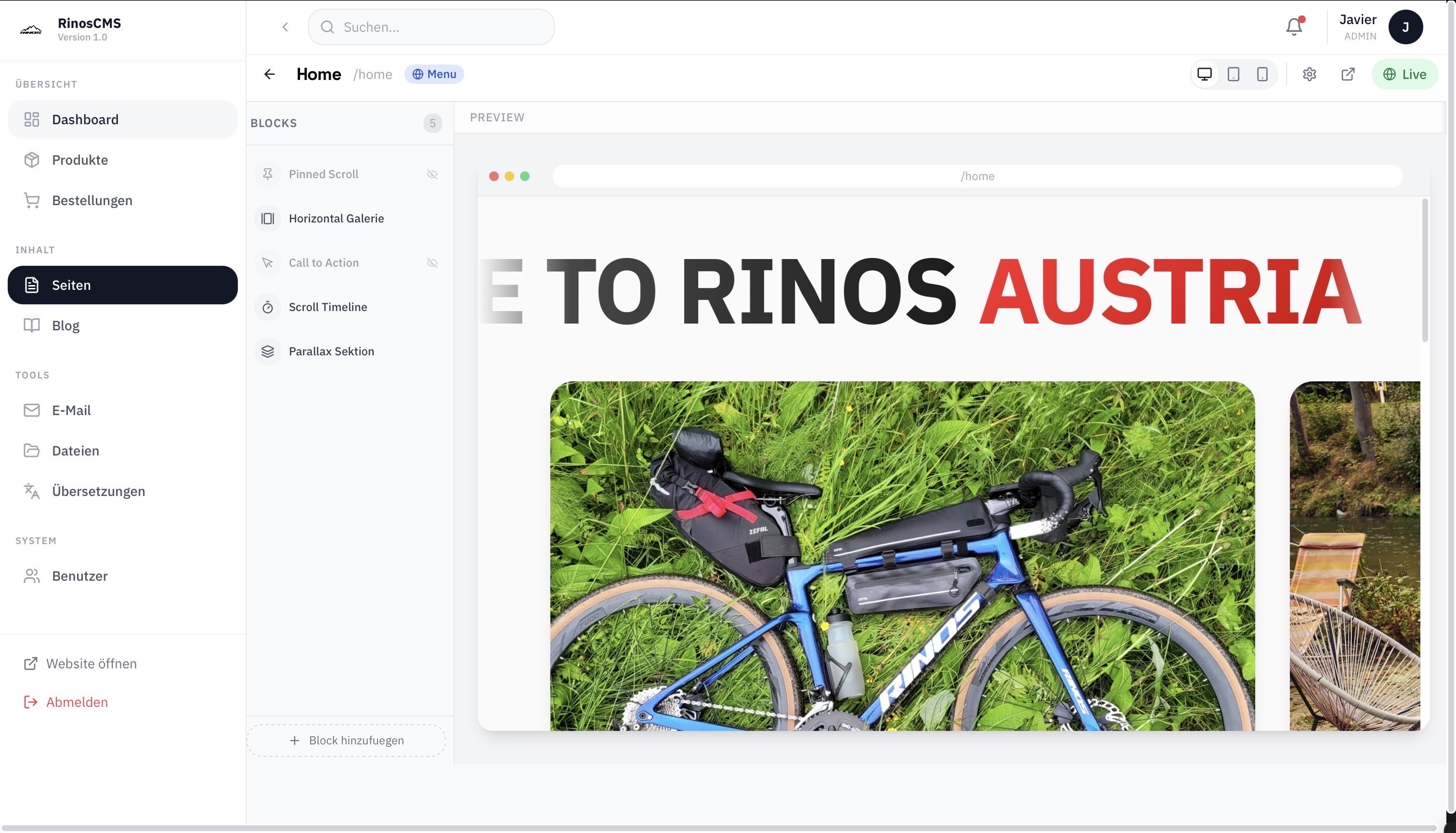 Document editor